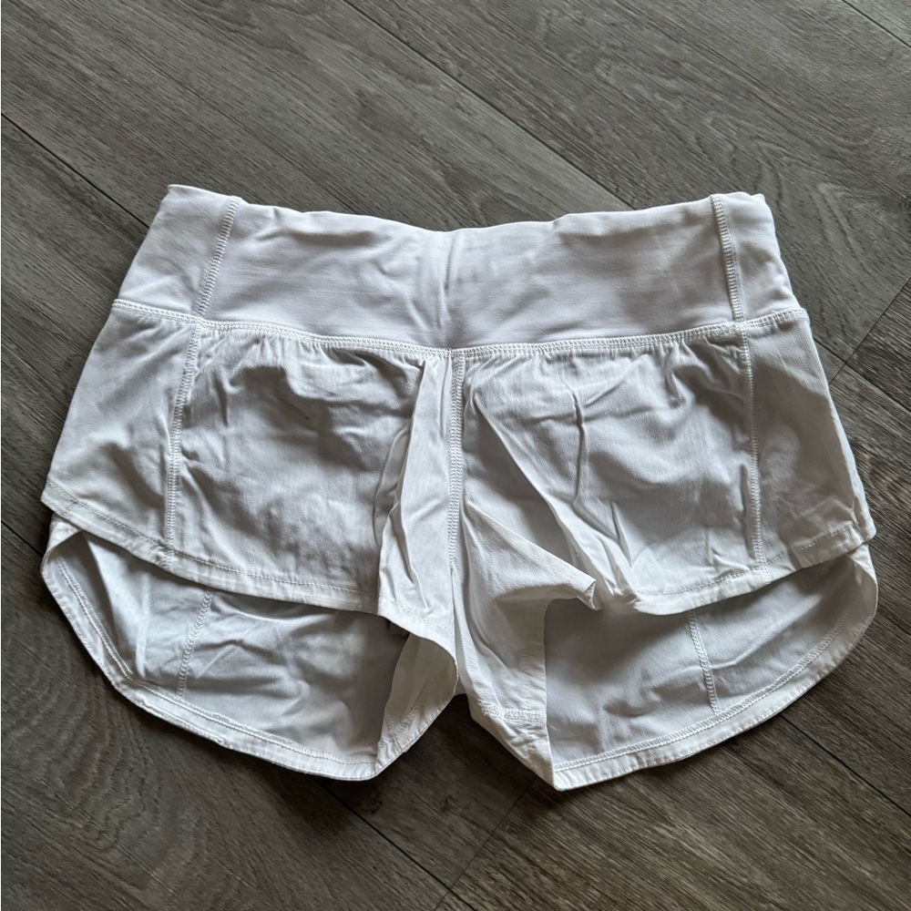 Lululemon white shorts